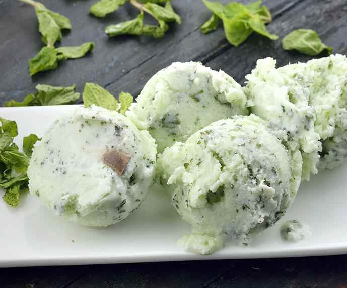 Recipe For Mint Ice Cream, Creamy Pudina Ice Cream Digital LYF Ruol